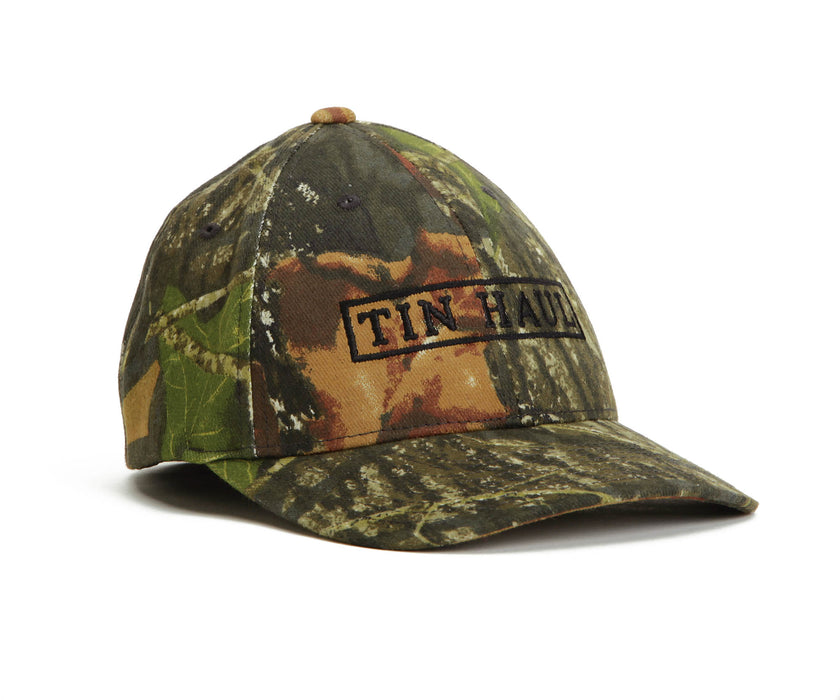 Tin Haul Unisex Boxed In Camo Mossy Oak Cotton Blend Baseball Cap Hat