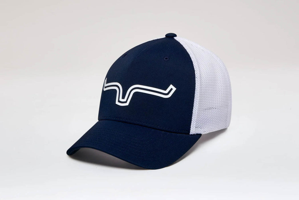 Kimes Ranch Unisex 110 Double Trac Navy Polyester Trucker Cap