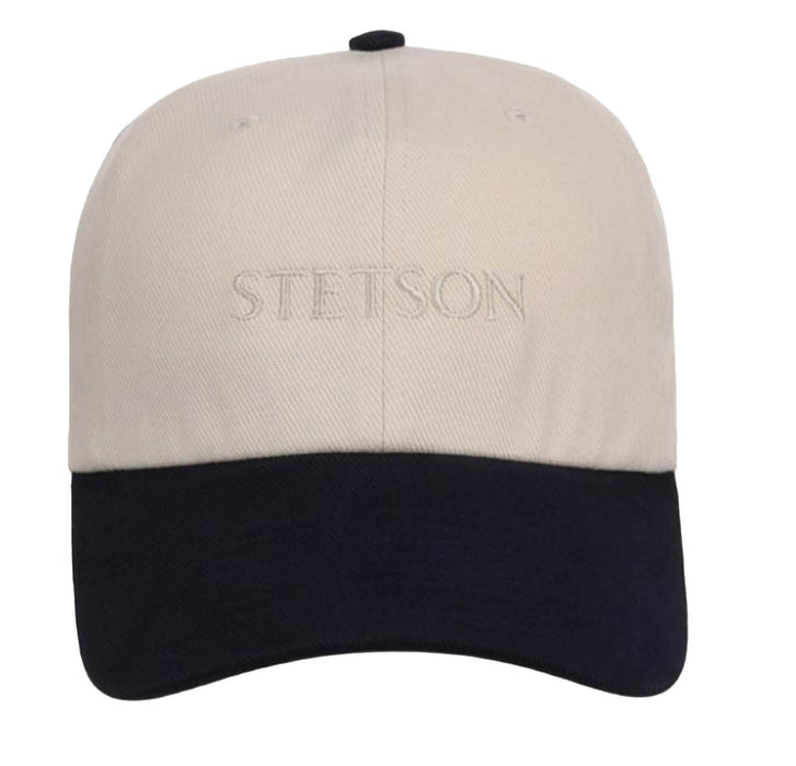 Stetson Unisex Tonal Embroidery Dad Blue/White 100% Cotton Trucker Cap