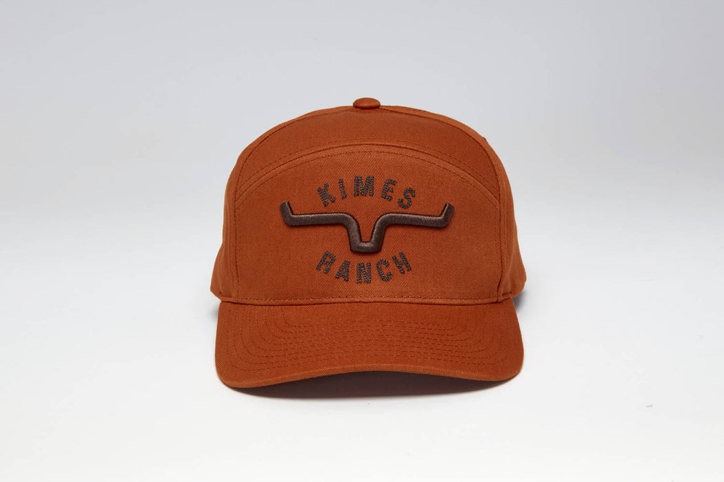 Kimes Ranch Unisex 66 Burnt Orange Cotton Twill Baseball Cap Hat