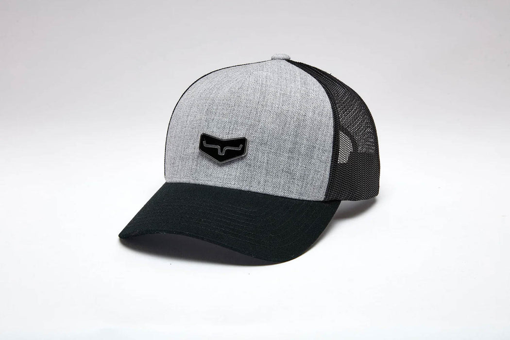 Kimes Ranch Unisex Alcatraz Grey Heather Cotton Twill Baseball Cap Hat