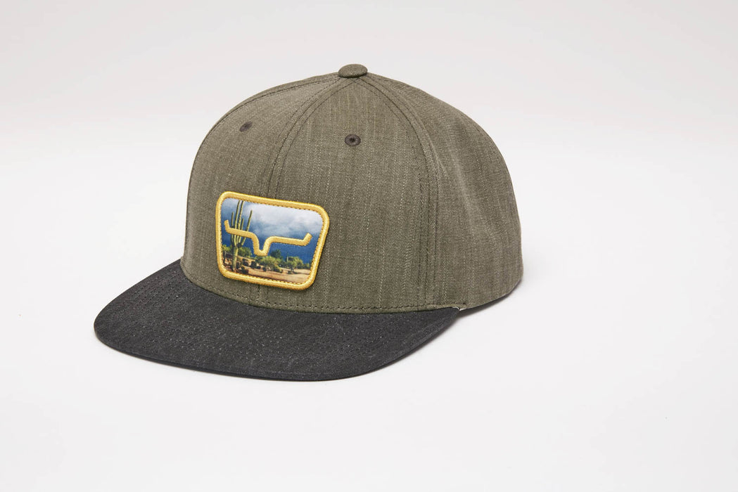 Kimes Ranch Unisex Buckley Army 100% Cotton Trucker Cap