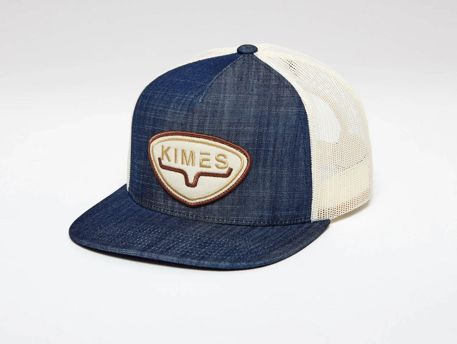 Kimes Ranch Unisex Conway Denim Wool Blend Trucker Cap