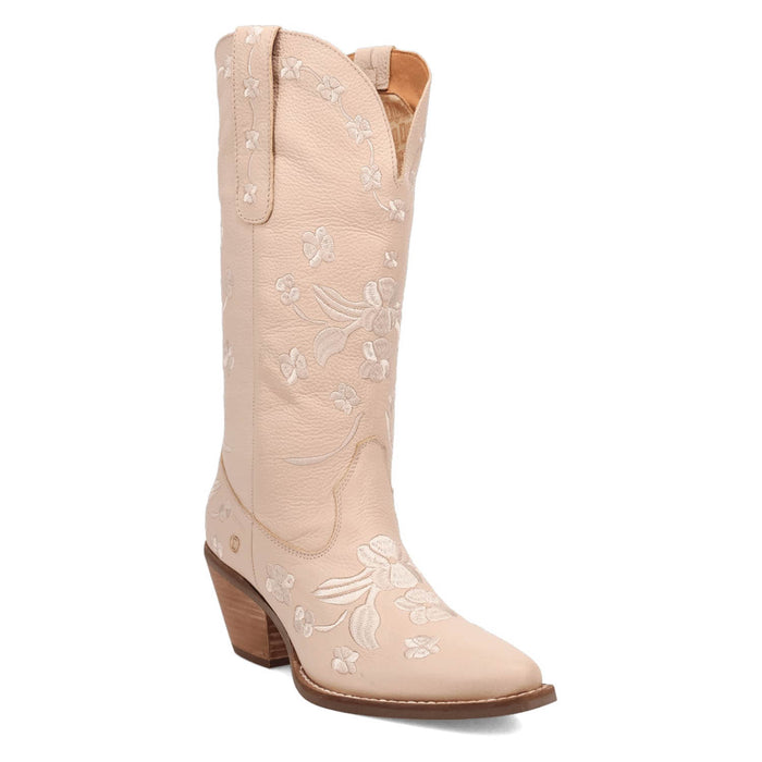 Dingo Womens Love Bug Sand Leather Cowboy Boots