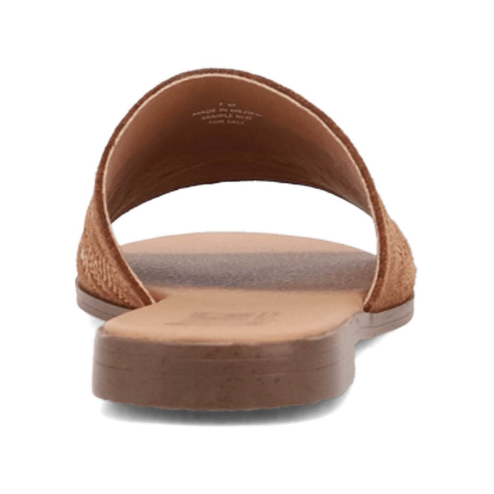 Dingo Womens Lasso Brown Suede Slide Sandals Shoes