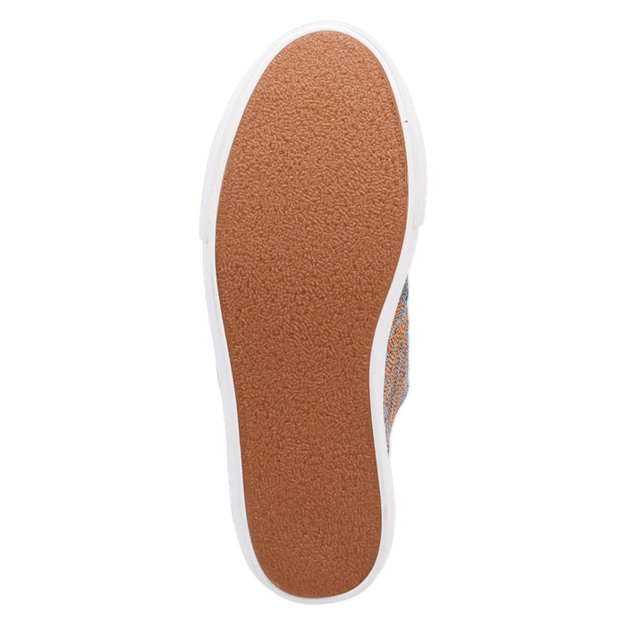 Dingo Womens Campus Denim Suede Western Sneakers Shoes