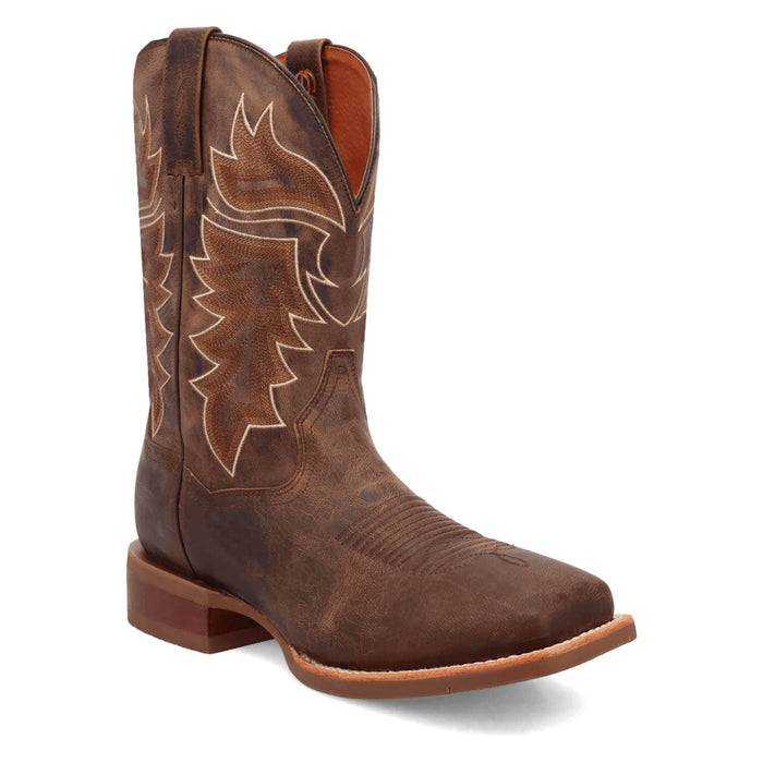 Dan Post Mens Morris Tan Leather Cowboy Boots