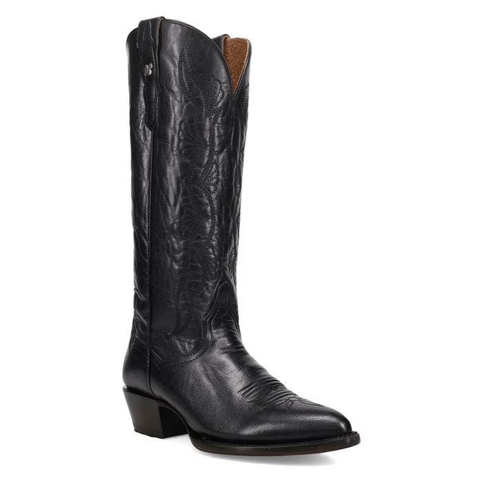 Dan Post Womens Sunrise Canyon Black Leather 14in Cowboy Boots