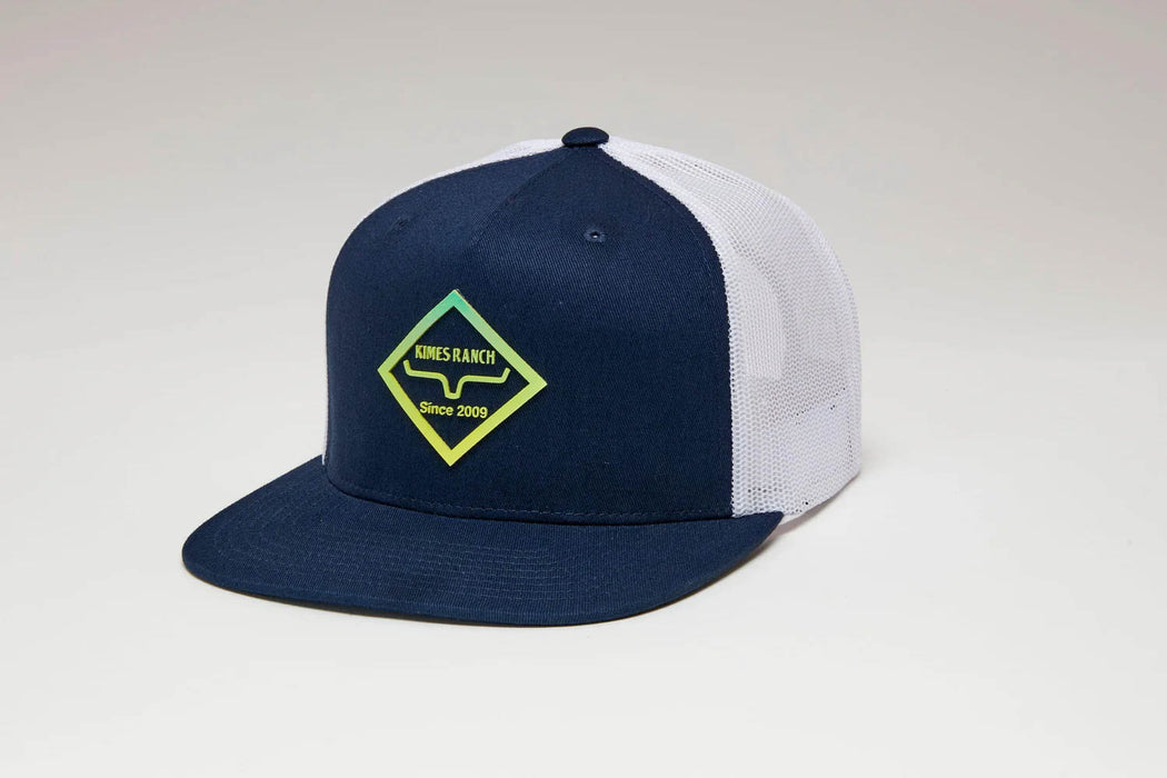 Kimes Ranch Unisex Diamond Dogs Navy Cotton Twill Trucker Cap