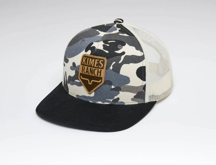 Kimes Ranch Unisex Drop In Camo Cotton Twill Trucker Cap
