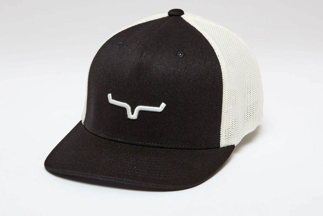 Kimes Ranch Unisex G&T 110 Black Wool Blend Trucker Cap