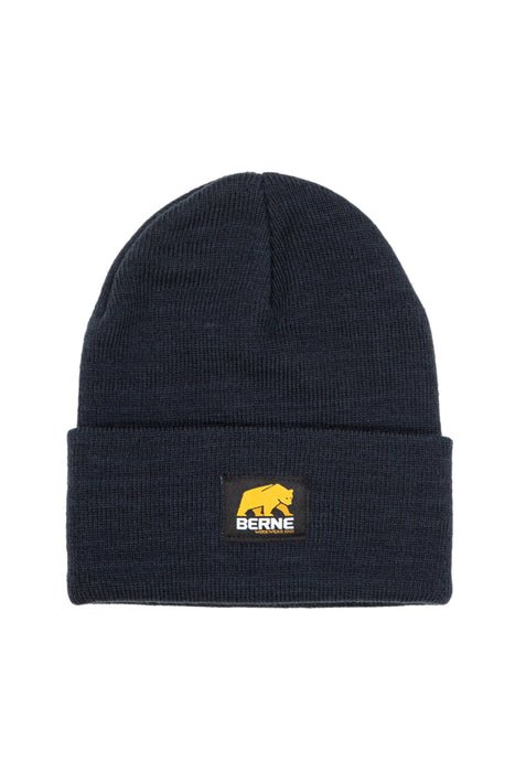 Berne Mens Navy Acrylic Knit Cap