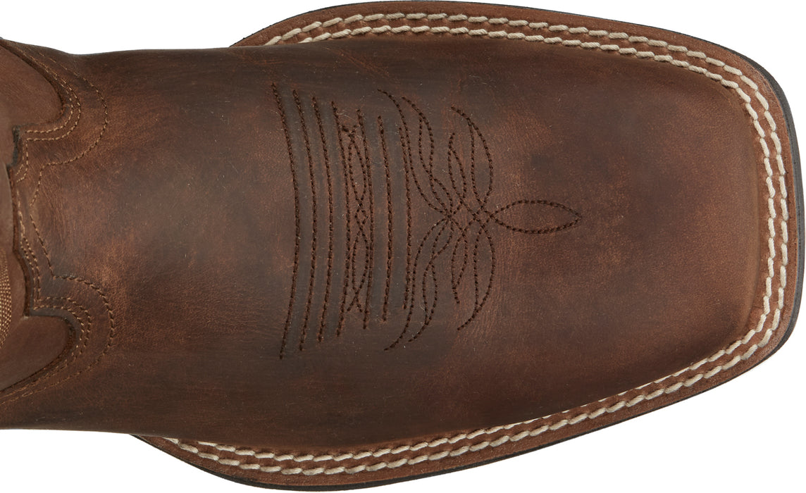 Justin Mens Canter 11in Western Dusky Water Buffalo Cowboy Boots