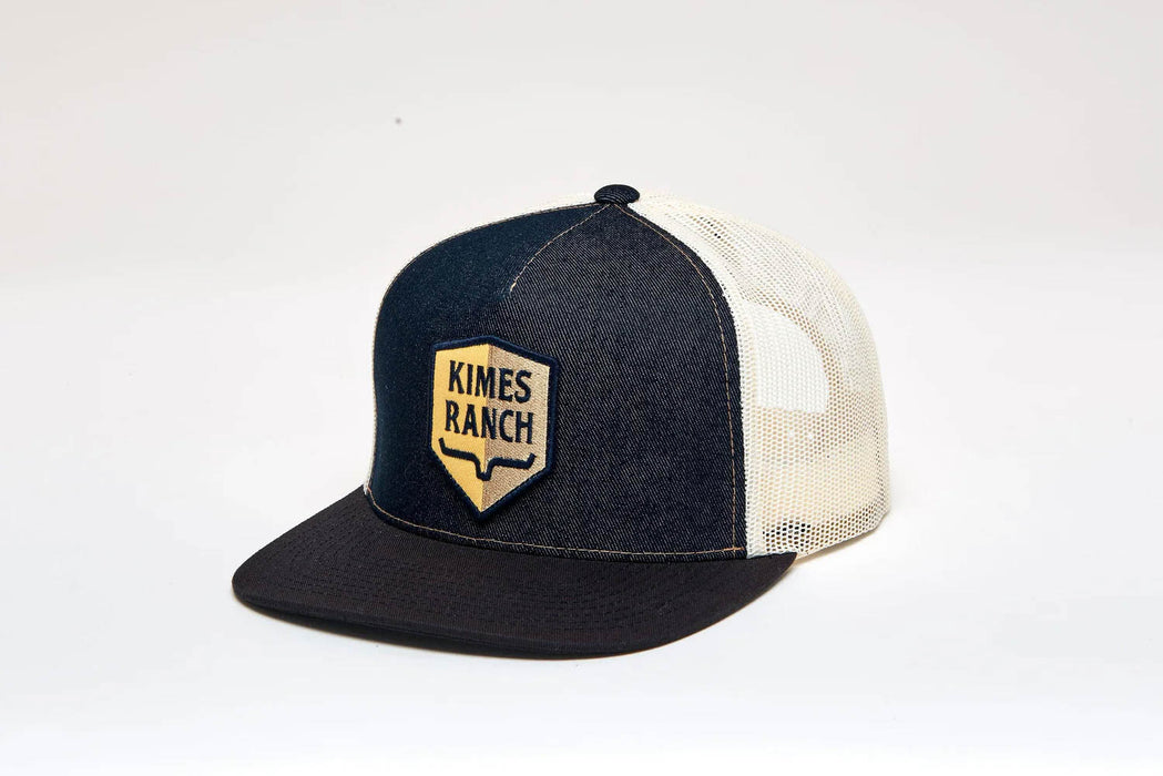 Kimes Ranch Unisex Jack Denim Cotton Twill Trucker Cap