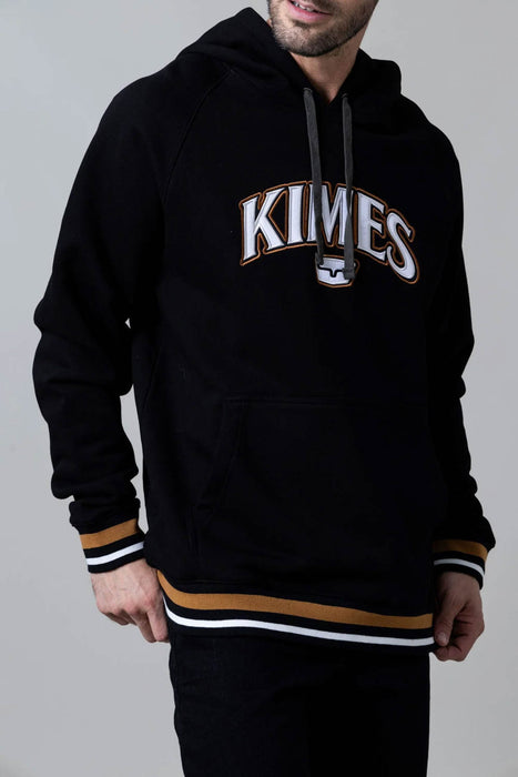 Kimes Ranch Mens Kubo Black 100% Cotton Hoodie