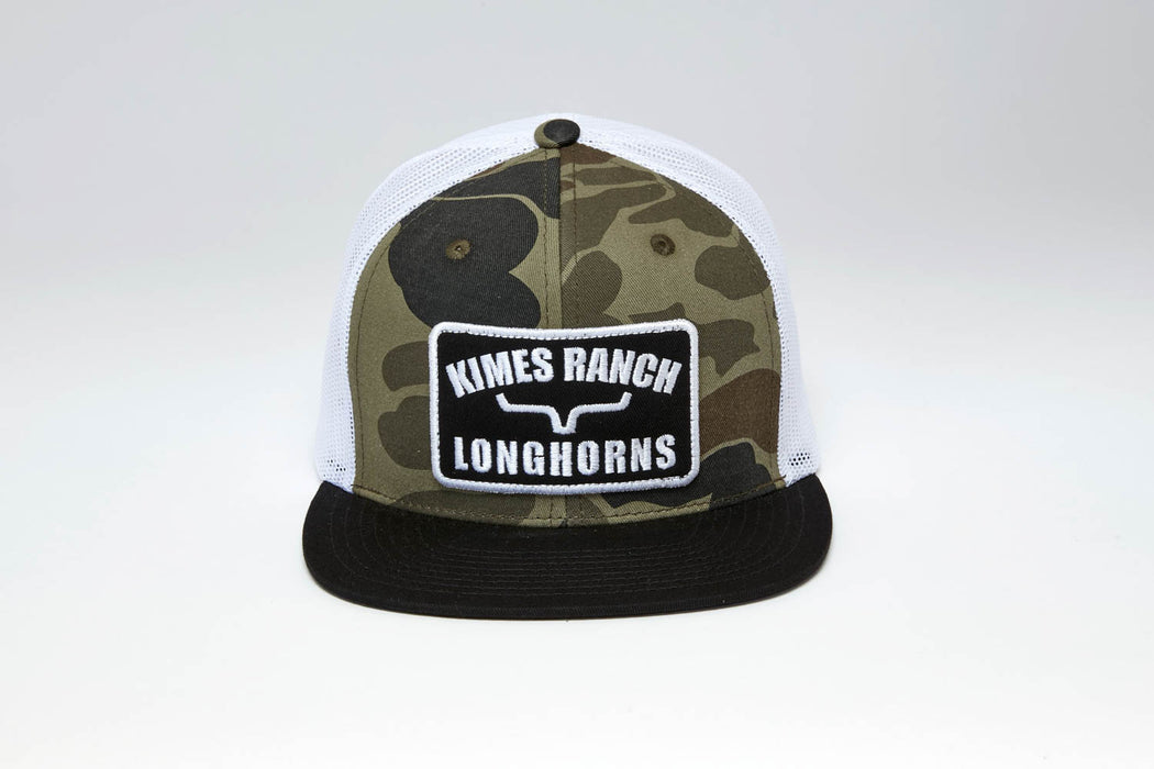 Kimes Ranch Unisex LJC Camo Cotton Twill Trucker Cap