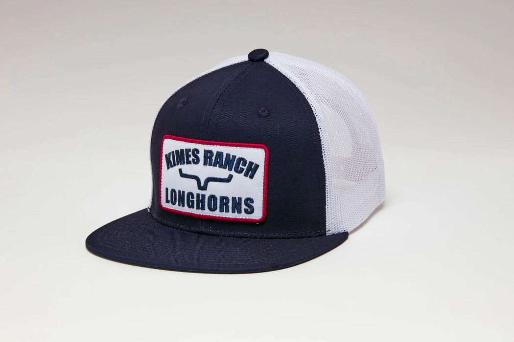 Kimes Ranch Unisex LJC Navy Cotton Twill Trucker Cap