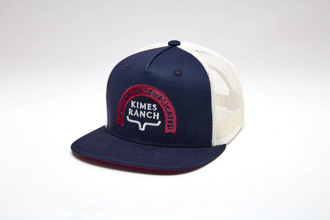 Kimes Ranch Unisex Newbury Navy Cotton Twill Trucker Cap