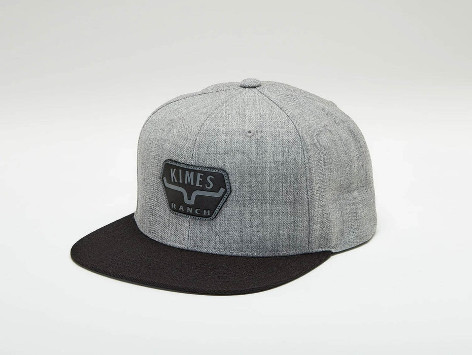 Kimes Ranch Unisex Premium Distance Grey Heather Wool Trucker Cap