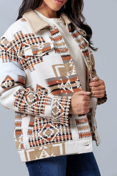 Kimes Ranch Womens Red Rocks Oatmeal 100% Polyester Jacket