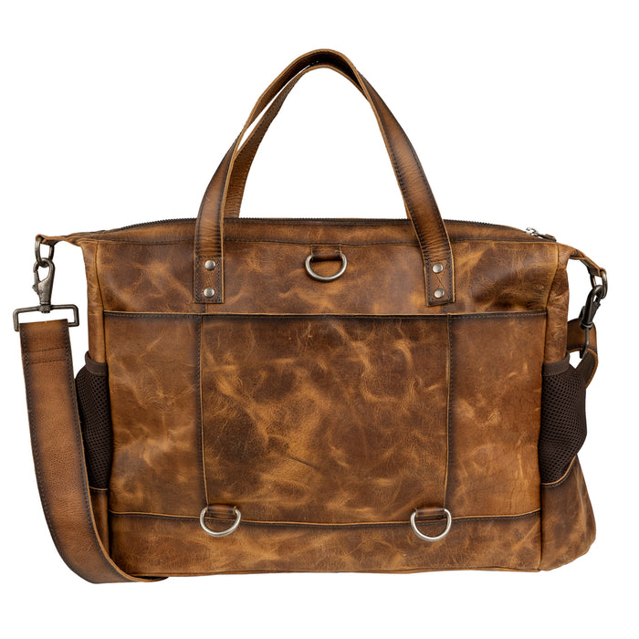 STS Ranchwear Womens Vaquero Amelia Multi Bag Cowhide/Tan Leather Tote Bag