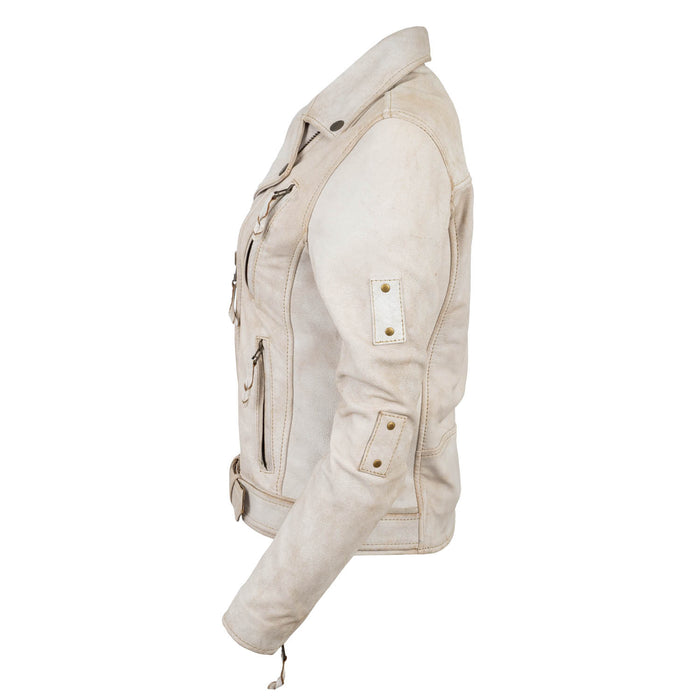 STS Ranchwear Womens Iris Cremello Leather Jacket