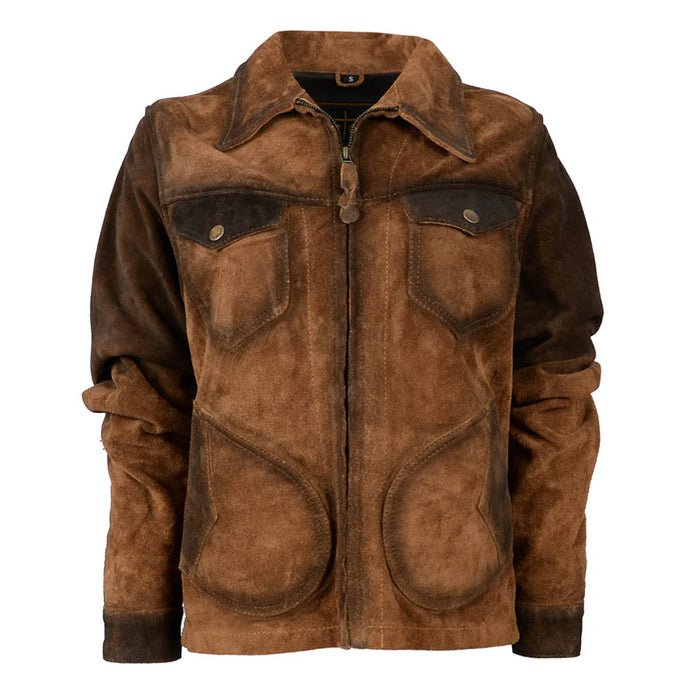 STS Ranchwear Womens The Avery Rusty Nail Suede Leather Jacket