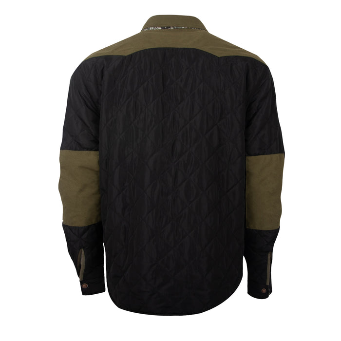 STS Ranchwear Mens Everette Reversible Olive/Khaki Poly/Cotton Cotton Jacket