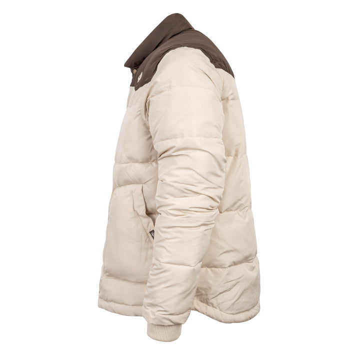 STS Ranchwear Mens Rowan Cream/Brown 100% Polyester Softshell Jacket