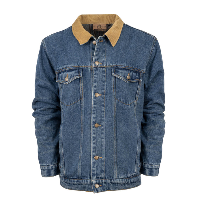 STS Ranchwear Mens Price Denim 100% Cotton Cotton Jacket