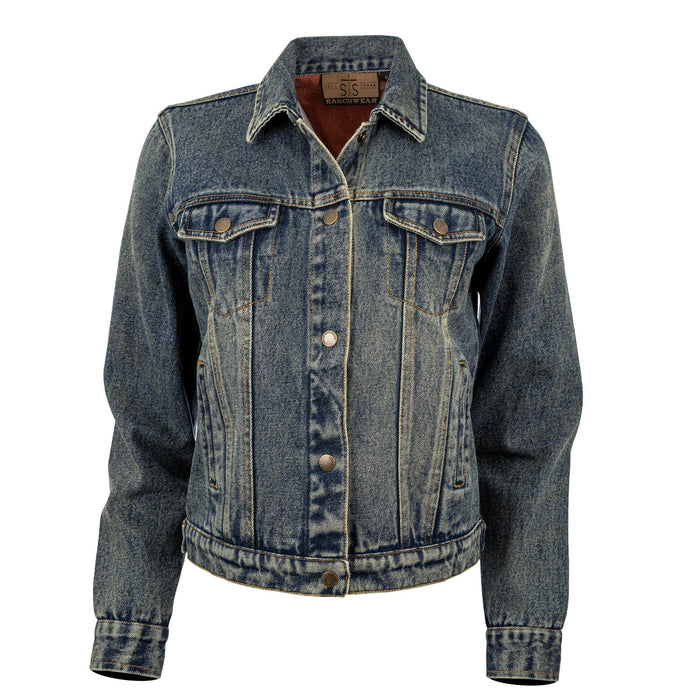 STS Ranchwear Womens Caprock Denim 100% Cotton Denim Jacket