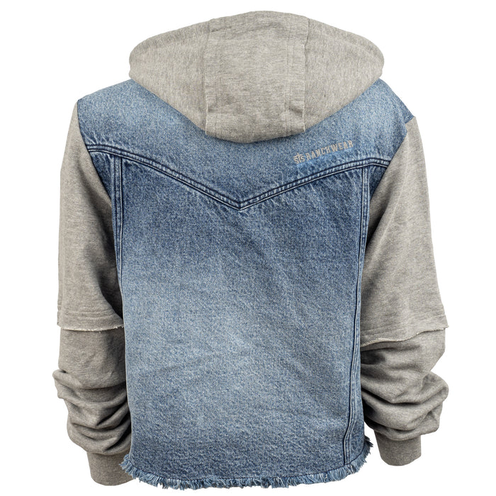 STS Ranchwear Womens Cassie Jo Denim 100% Cotton Hooded Cotton Jacket