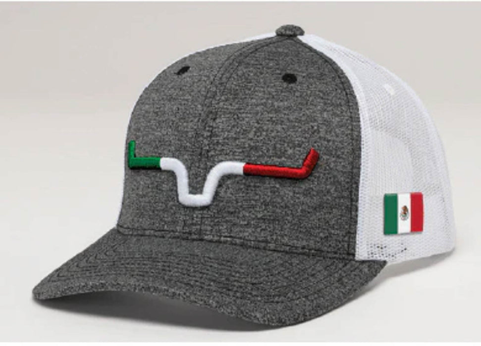 Kimes Ranch Unisex Semana Charcoal Cotton Twill Mexican Trucker Cap