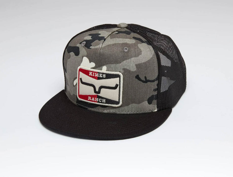 Kimes Ranch Unisex Sparky Camo Cotton Twill Trucker Cap