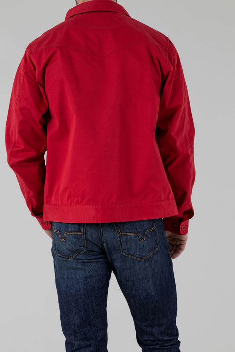 Kimes Ranch Mens Stark Service Dark Red Cotton Blend Cotton Jacket