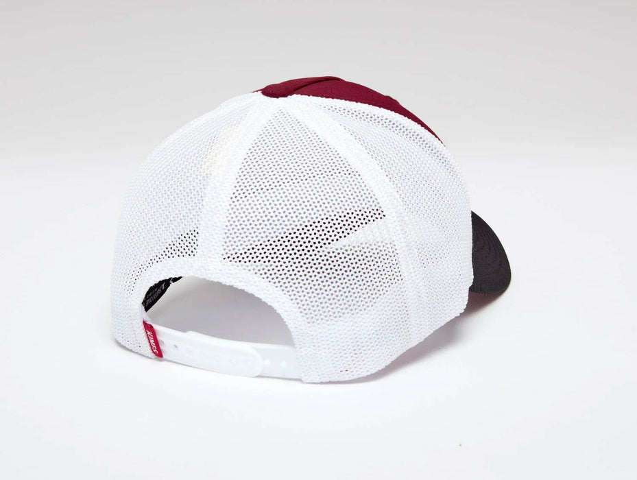 Kimes Ranch Unisex Tech Division 110 Dark Red Polyester Baseball Cap Hat