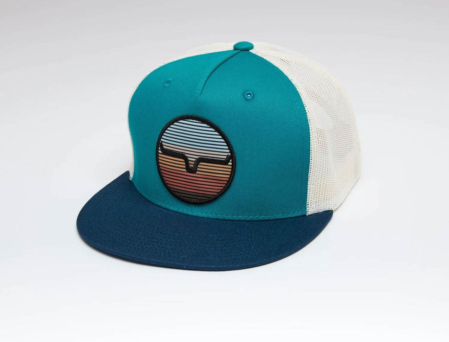 Kimes Ranch Unisex The Graduate Teal Cotton Twill Trucker Cap