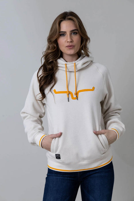Kimes Ranch Womens Two Scoops Natural Cotton Blend Hoodie