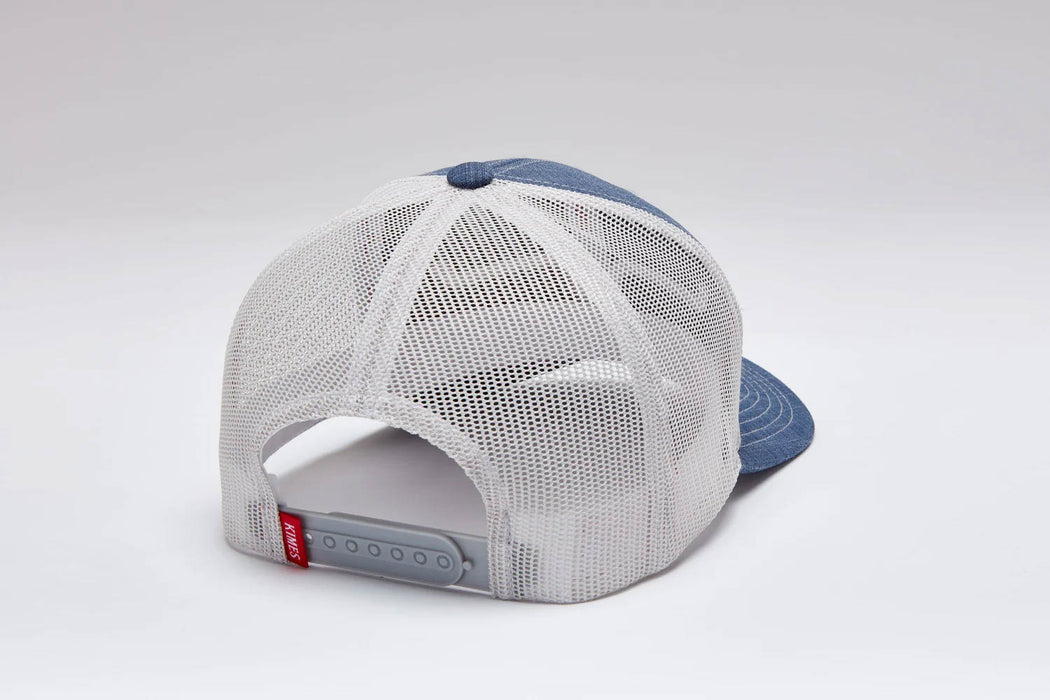 Kimes Ranch Unisex Upgrade Weekly 110 Indigo Teal Bamboo/Poly Baseball Cap Hat