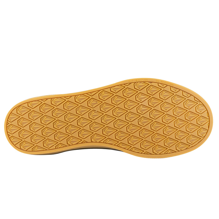 Volcom Mens True Black Canvas CT Skate-Inspired Work Shoes