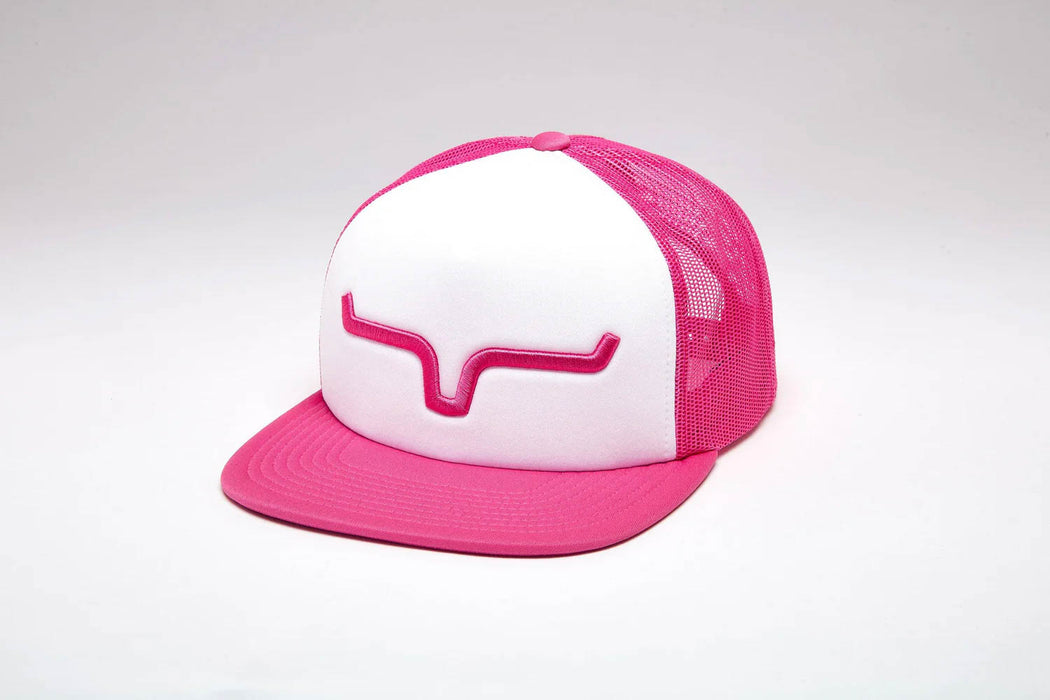 Kimes Ranch Unisex Yeakley Pink Foam Trucker Cap