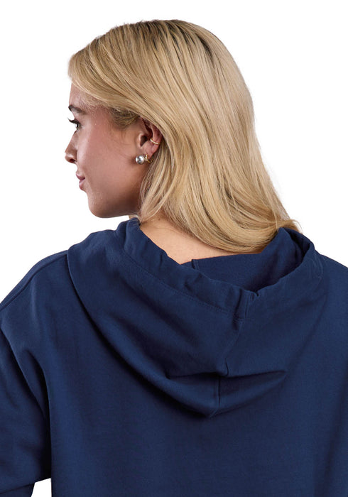 Roper Womens Hankerchief Slouchie Navy 100% Cotton Hoodie