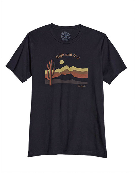 Tin Haul Unisex High And Dry Black 100% Cotton S/S T-Shirt
