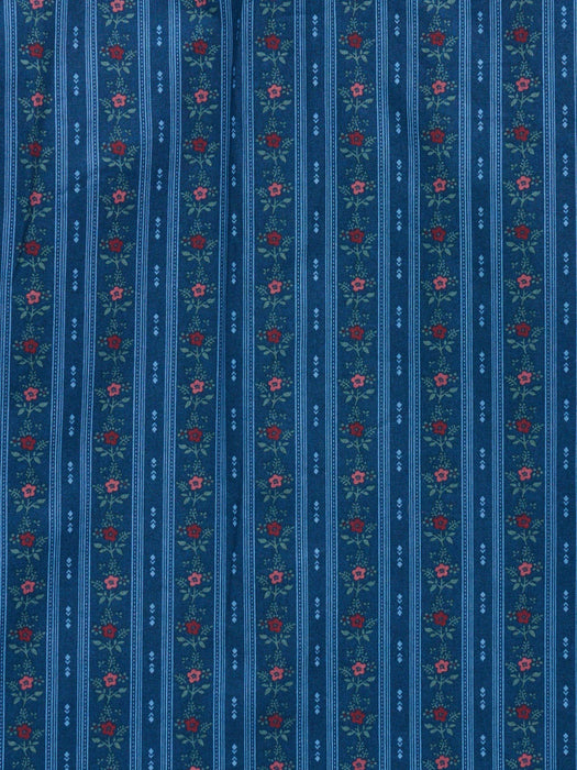Ely and Walker Kids Boys Wallpaper Floral Print Navy 100% Cotton L/S Shirt