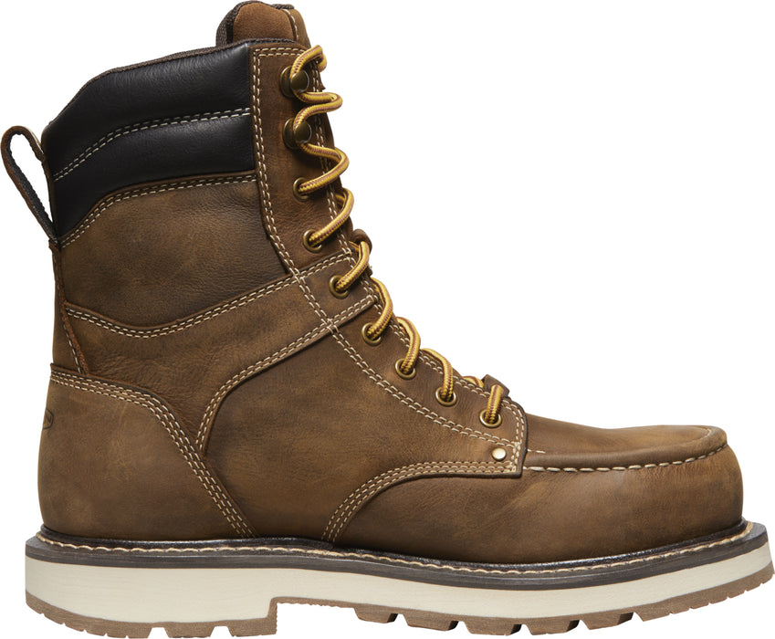 Keen Utility Mens Cincinnati 8in WP Belgian/Sandshell Leather Work Boots