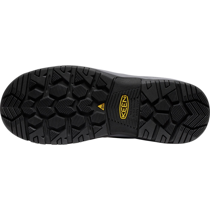 Keen Utility Mens Evanston 6in WP CT Bison/Black Leather Work Boots