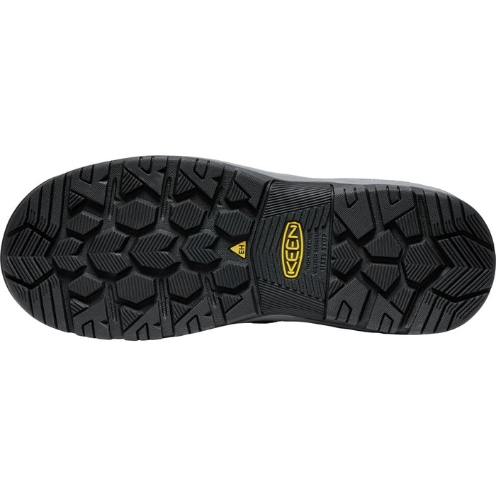 Keen Utility Mens Evanston 6in WP 400G CT Bison/Black Leather Work Boots