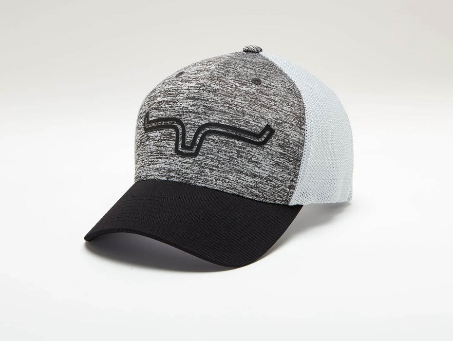Kimes Ranch Unisex 110 Double Trac Grey Heather Polyester Trucker Cap