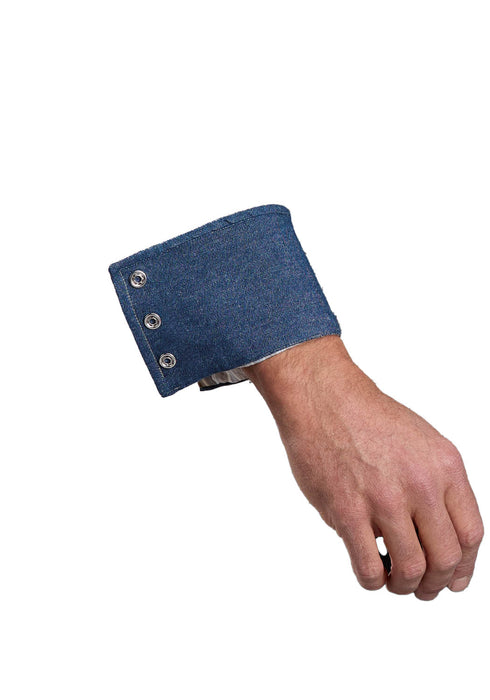 Stetson Mens 2679 Frontier Wallpaper Brown 100% Cotton L/S Shirt