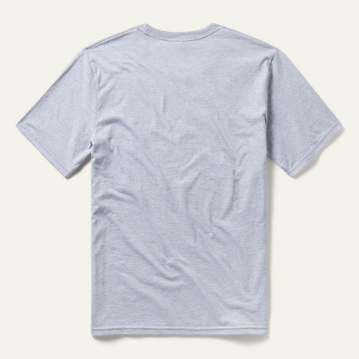 Stetson Womens Tipping Hat Cowgirl Grey Cotton Blend S/S T-Shirt